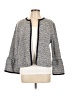 Ann Taylor LOFT Tweed Gray Blazer Size L - photo 1