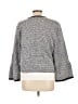 Ann Taylor LOFT Tweed Gray Blazer Size L - photo 2