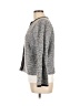 Ann Taylor LOFT Tweed Gray Blazer Size L - photo 5