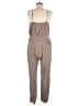 Thread & Supply 100% Tencel Metallic Brown Jumpsuit Size M - photo 2