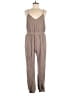 Thread & Supply 100% Tencel Metallic Brown Jumpsuit Size M - photo 1