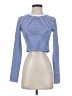 Edikted Blue Long Sleeve Turtleneck Size S - photo 1