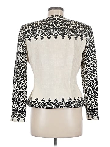 Adrianna Papell Long Sleeve Silk Top (view 2)