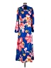 Halston 100% Polyester Blue Casual Dress Size 6 - photo 2