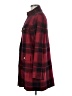Anne Klein Plaid Red Coat Size M - photo 5