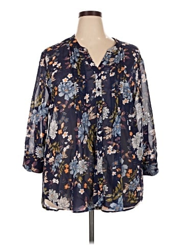 CW Classics 3/4 Sleeve Blouse (view 1)
