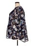 CW Classics 100% Polyester Floral Blue 3/4 Sleeve Blouse Size 2X - photo 5
