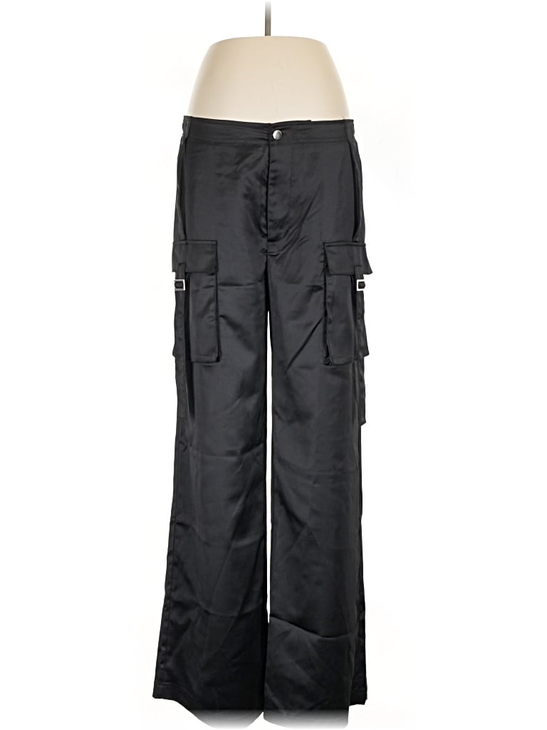 Pre-owned Steve Madden Cargo Pants In Black