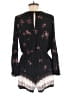 Mudd Paisley Black Romper Size M - photo 2