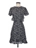 Leith 100% Polyester Print Blue Casual Dress Size XS - photo 1