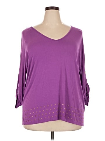 Calvin Klein 3/4 Sleeve T-Shirt (view 1)