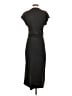 MNG Solid Black Casual Dress Size 4 - photo 2