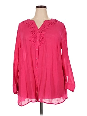 Catherines 3/4 Sleeve Blouse (view 1)