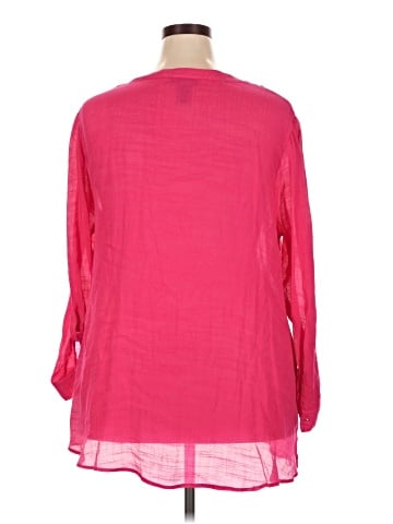 Catherines 3/4 Sleeve Blouse (view 2)