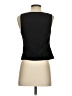 J.Crew 100% Polyester Black Sleeveless Blouse Size 0 - photo 2