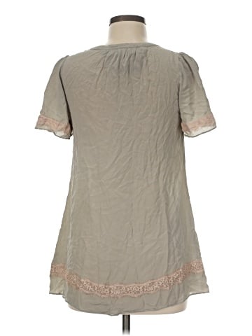 Twelve by Twelve Short Sleeve Blouse (view 2)
