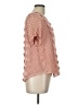 Mine 100% Polyester Pink Short Sleeve Blouse Size L - photo 4