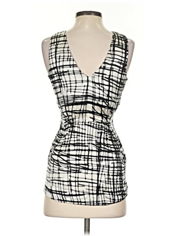 BCBGMAXAZRIA Sleeveless Silk Top (view 2)