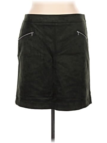 Ann Taylor LOFT Faux Leather Skirt (view 1)