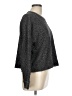 ATM 100% Cotton Tweed Gray Pullover Sweater Size L - photo 4