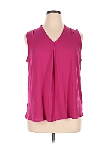 Worthington Sleeveless Blouse (view 1)
