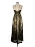 Miraclesuit Metallic Gold Cocktail Dress Size M - photo 2