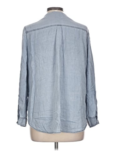 TWO by Vince Camuto 3/4 Sleeve Button-Down Shirt (view 2)