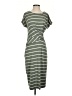 Gap Stripes Green Casual Dress Size S - photo 1