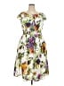 Per Una Tropical White Casual Dress Size 20L - photo 1