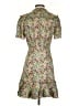 Sandro 100% Polyester Floral Green Casual Dress Size S (estimated) - photo 2