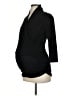 Pink Blush Black 3/4 Sleeve Top Size S - photo 1