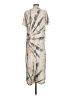 Pink Blush Tie-dye Tan Casual Dress Size S - photo 2