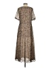 Daniel Rainn 100% Polyester Paisley Brown Casual Dress Size S - photo 2