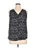 Cato 100% Polyester Black Sleeveless Blouse Size XL - photo 1