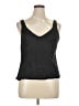 Vassarette Black Tank Top Size XL - photo 1