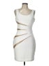 Guess Graphic Ivory Cocktail Dress Size 12 - photo 1
