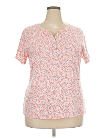 Style&Co Short Sleeve Blouse (view 1)