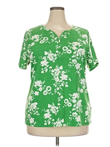Style&Co Short Sleeve Blouse (view 1)