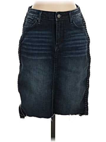 Driftwood Denim Skirt (view 1)