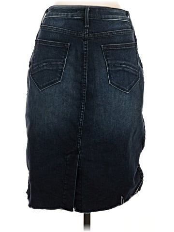 Driftwood Denim Skirt (view 2)
