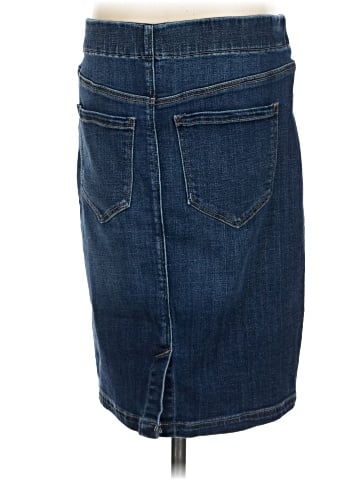Liverpool Los Angeles Denim Skirt (view 2)