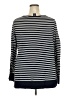 Gap 100% Cotton Stripes Blue Black Pullover Sweater Size XXL - photo 2