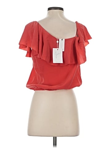 Joie Short Sleeve Blouse (view 2)