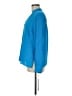 Etcetera 100% Polyester Blue Long Sleeve Blouse Size 6 - photo 5