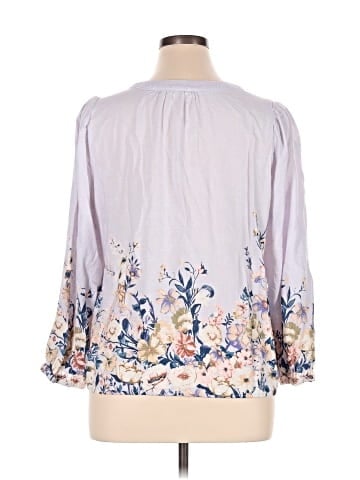 Jane and Delancey 3/4 Sleeve Blouse (view 2)