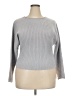 Club Monaco 100% Wool Silver Wool Pullover Sweater Size 3X (estimated) - photo 1