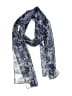George 100% Polyester Blue Scarf One size - photo 1