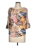 Studio West 100% Rayon Tan 3/4 Sleeve Blouse Size L - photo 1