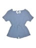 Area Code 407 Solid Blue Romper Size 10 - photo 1