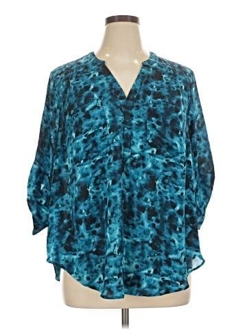 Torrid 3/4 Sleeve Blouse (view 1)